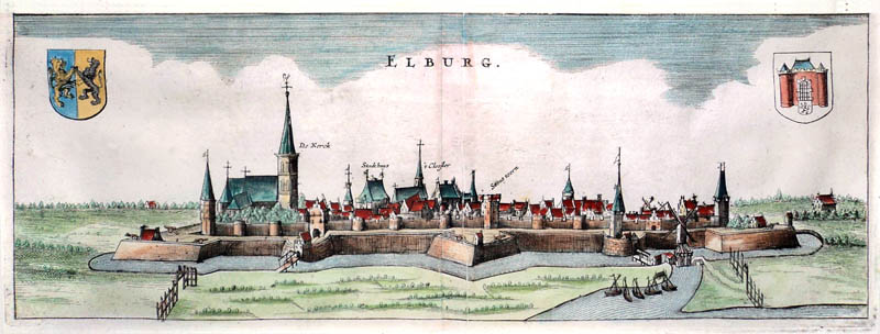 Gezicht op Elburg